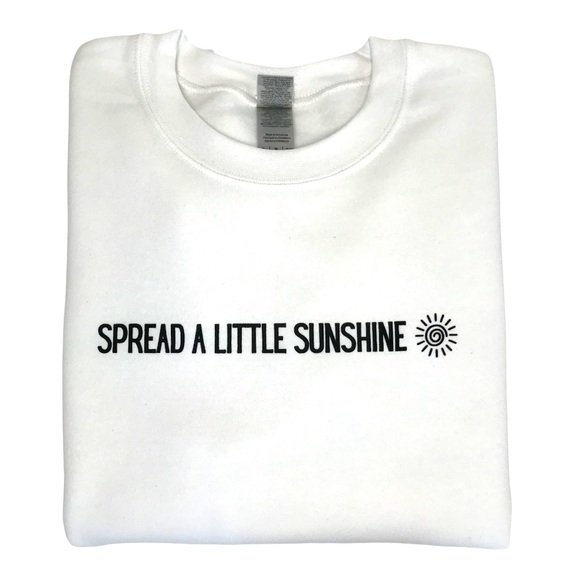 SPREAD A LITTLE SUNSHINE Unisex Adult Crewneck Sweatshirt - Various - Picture 6 of 12
